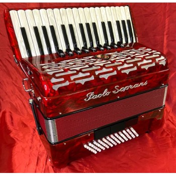 Paolo Soprani mod. Professionale 34/72/4°, col. RED - Rosso