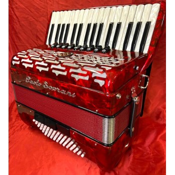 Paolo Soprani mod. Professionale 34/72/4°, col. RED - Rosso