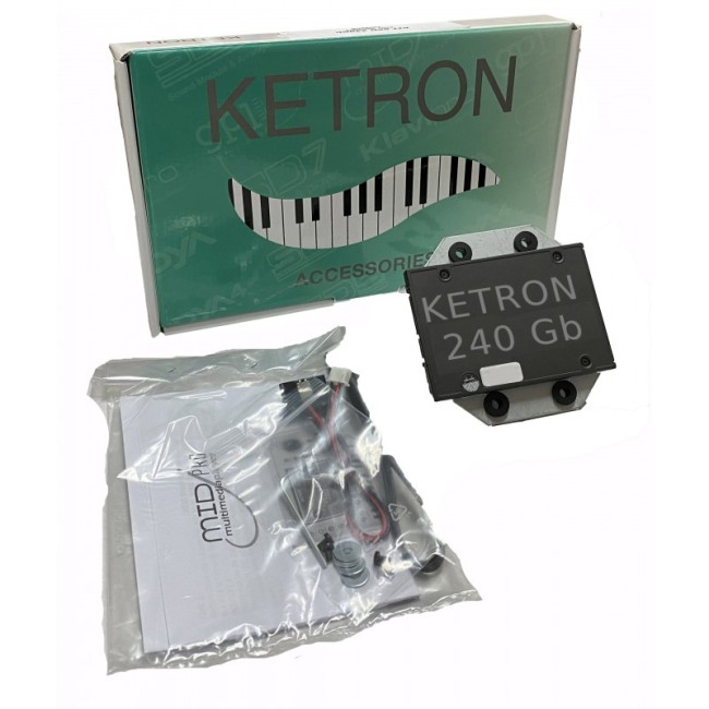 KETRON KIT HD/SSD, Kit SSD 240GB per LOUNGE,...