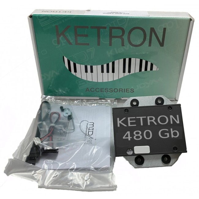 KETRON KIT HD/SSD, Kit SSD 480GB per LOUNGE,...