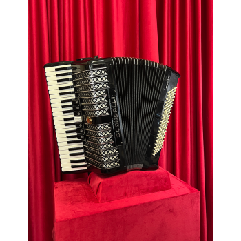 USED - Scandalli mod. 137, 41/120/3°/5° LMM, col. BLACK - Nero