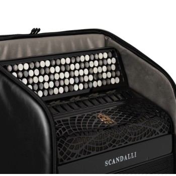 Scandalli, Borsa-Zaino per fisarmonica in eco-pelle