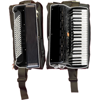 Bag/Shoulder-bag padded divisible for airplane, for accordion 41/120