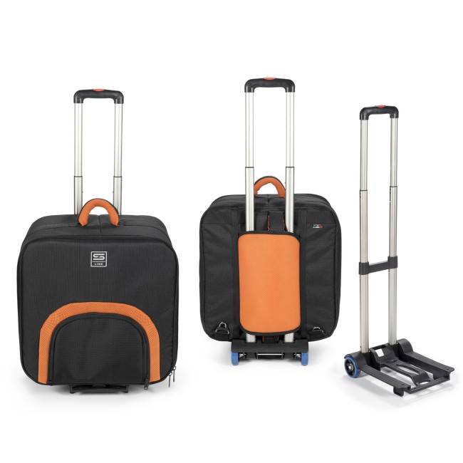 Borsa-Zaino imbottita + Trolley, mod. 1000ST...