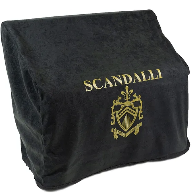 Scandalli, dust-bag in velluto anti-polvere con...