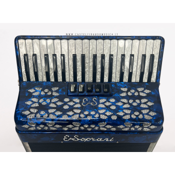 Elena Soprani, mod. 737KK, 34/72/3°, LMM musette, col. BLUE - Blu