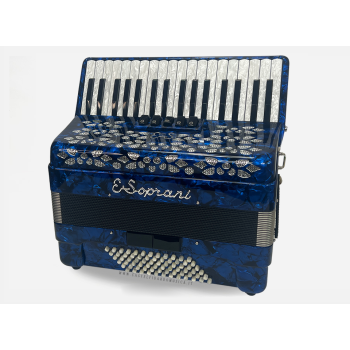 Elena Soprani, mod. 737KK, 34/72/3°, LMM musette, col. BLUE - Blu