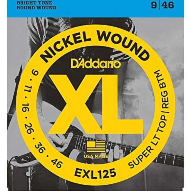 D'ADDARIO XL NICKEL WOUND EXL125