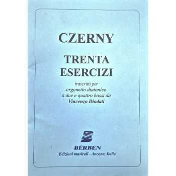 Czerny, Trenta Esercizi Trascritti per organetto...