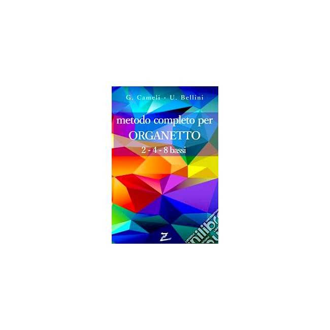 Metodo completo per organetto 2-4-8 bassi,...
