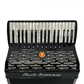 Paolo Soprani mod. Professionale 34/96/4°/4° LMMM, col. BLACK - Nero