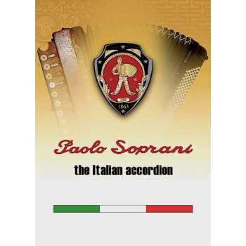 Paolo Soprani mod. LIMITED EDITION 160° Professionale 37/96/4°- 5° LMMM, col. BLACK & RED MATT - Nero & rosso opaco