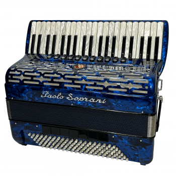 Paolo Soprani mod. Professionale 41/120/4°- 5° LMMM, col. BLUE - Blu