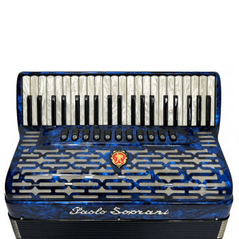 Paolo Soprani mod. Professionale 41/120/4°- 5° LMMM, col. BLUE - Blu