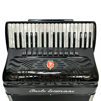 Paolo Soprani mod. Super Paolo 37/96/4°- 5° LMMM, col. BLACK - Nero