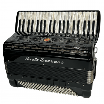 Paolo Soprani mod. Professionale 41/120/4°- 5° LMMH, col. BLACK - Nero