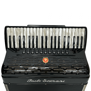 Paolo Soprani mod. Professionale 41/120/4°- 5° LMMH, col. BLACK - Nero