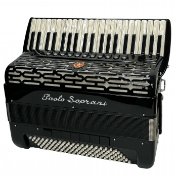 Paolo Soprani mod. Professionale 41/120/4°- 5° LMMM, col. BLACK - Nero