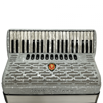 Paolo Soprani mod. Professionale 41/120/4°- 5° LMMM, col. WHITE - Bianco