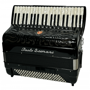 Paolo Soprani mod. Super Paolo 41/120/4°- 5° LMMM, col. BLACK - Nero