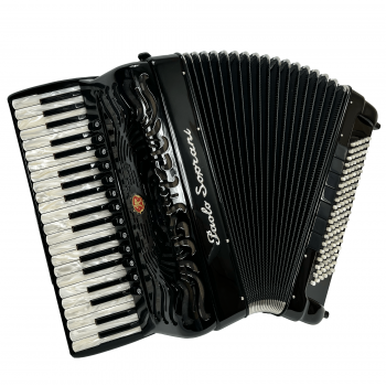 Paolo Soprani mod. Super Paolo 41/120/4°- 5° LMMM, col. BLACK - Nero