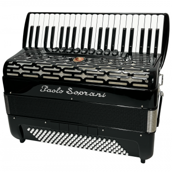 Paolo Soprani mod. Professionale 41/120/3°/5° LMM, col. BLACK - Nero