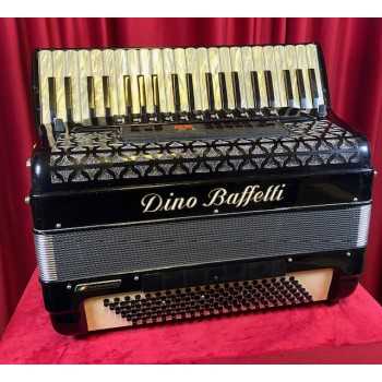 USATO - Dino Baffetti mod. Pro 41/120/4/5 LMMM musette, Midi con sensori L/R Master col. Nero