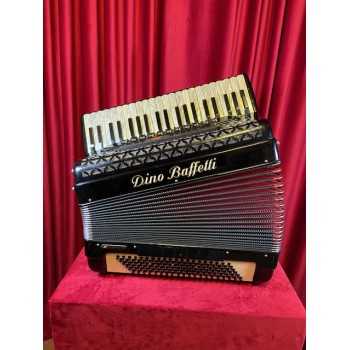 USATO - Dino Baffetti mod. Pro 41/120/4/5 LMMM musette, Midi con sensori L/R Master col. Nero