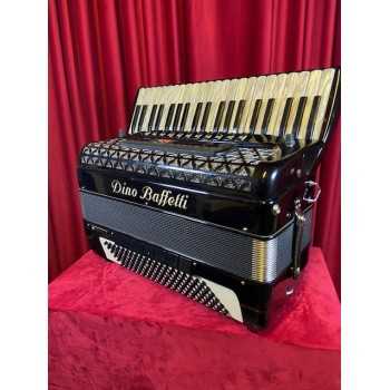 USATO - Dino Baffetti mod. Pro 41/120/4/5 LMMM musette, Midi con sensori L/R Master col. Nero