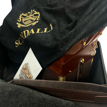 Scandalli mod. Intense 37, 37/120/4°- 5°,LMMH, col. NOCE - Walnut wood