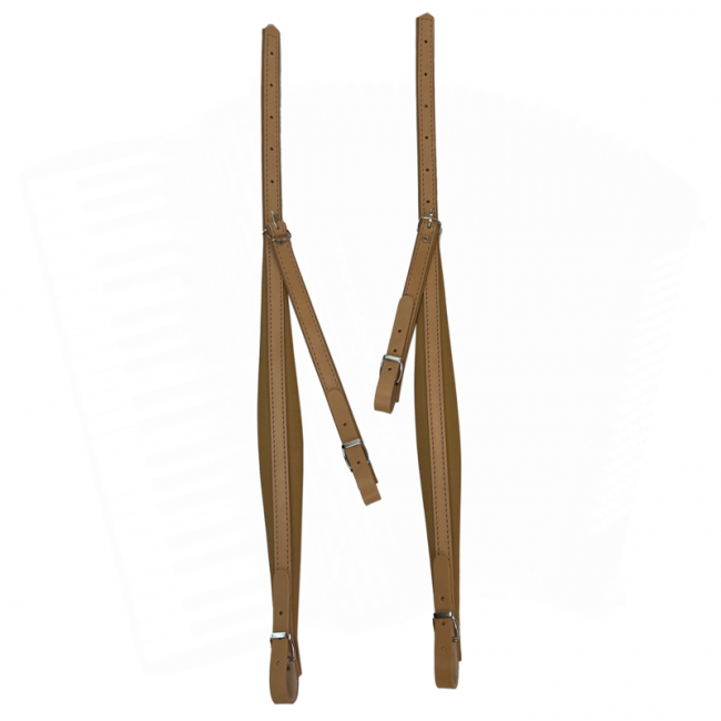 Straps for accordion in Real leather and...