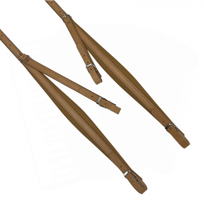 Straps for accordion in Real leather and...