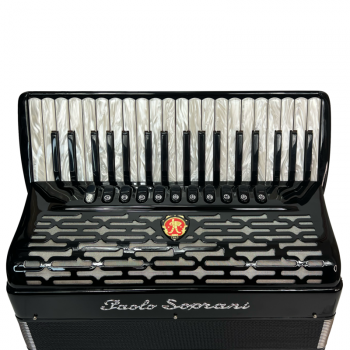 Paolo Soprani mod. Professionale 37/96/4°- 4° LMMM, col. BLACK - Nero