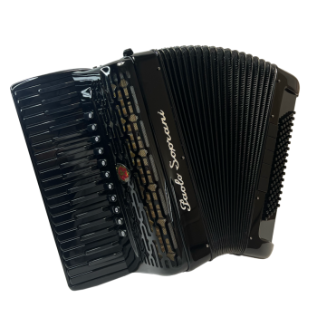 Paolo Soprani mod. Professionale 37/96/4°- 4° LMMM, col. TOTAL BLACK - Nero