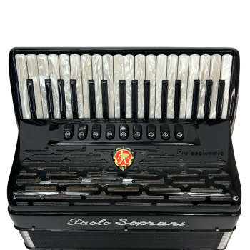 Paolo Soprani mod. Professionale 34/72/4°- 4° LMMM, col. BLACK - Nero