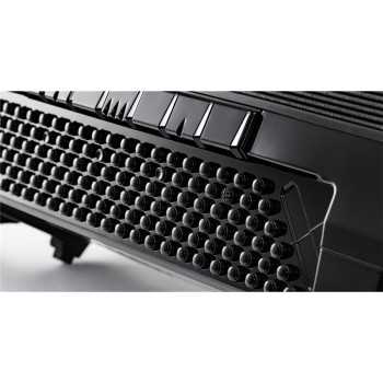 KORG Fisarmonica digitale a bottoni FISA SUPREMA BUTTON MBK, B griff e C griff intercambiabili