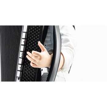 KORG Fisarmonica digitale a bottoni FISA SUPREMA BUTTON MBK, B griff e C griff intercambiabili