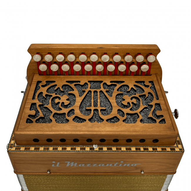 Il Mazzantino mod. Studio 21 note, 8 bassi, 3...