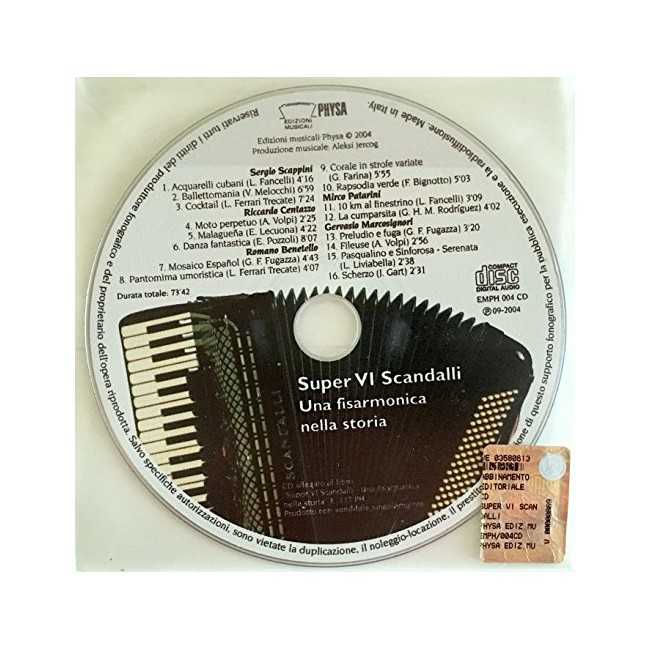 Libro "Scandalli Super VI: Una fisarmonica...