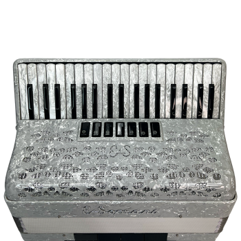 Elena Soprani, mod. 969KK, 37/96/3/4°, LMM musette, col. BIANCO - white