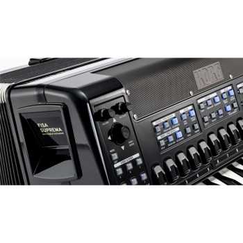 KORG Fisarmonica digitale FISA SUPREMA PIANO MBK, 41/120 (Bassi sciolti per 3ª minore)