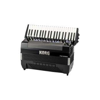 KORG Fisarmonica digitale FISA SUPREMA PIANO MBK, 41/120 (Bassi sciolti per 5ª minore)