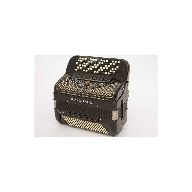 Scandalli mod. CROMO VI BALKAN 43(93) 6 File di...