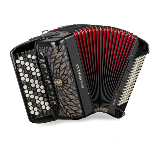 Scandalli mod. AIR JUNIOR C 37(67)/96/4°- 4°,...