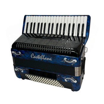 Castellani mod. Studio, 34/72/3°/4° LMM, col. BLUE - Blu