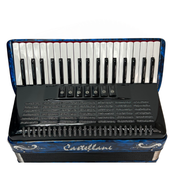 Castellani mod. Studio, 34/72/3°/4° LMM, col. BLUE - Blu