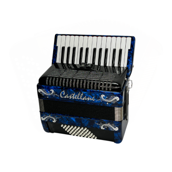 Castellani mod. Studio, 26/48/2°/4° MM, col. BLUE - Blu