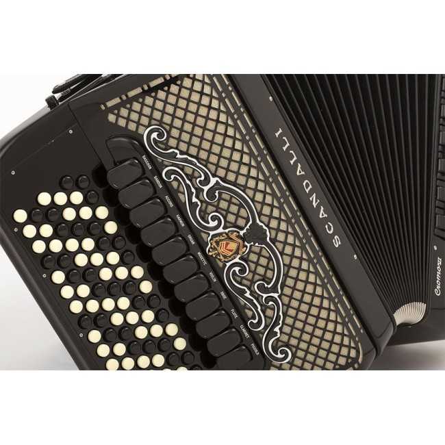 Scandalli mod. CROMO SUPERIOR BALKAN 43(96) 5...