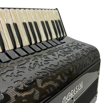 Moreschi mod. Professionale 37/96/4°/4° LMMH, col. BLACK - Nero