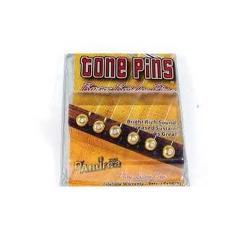 Tone Pins Piroli Testa Tonda Ottone Chitarra Acustica